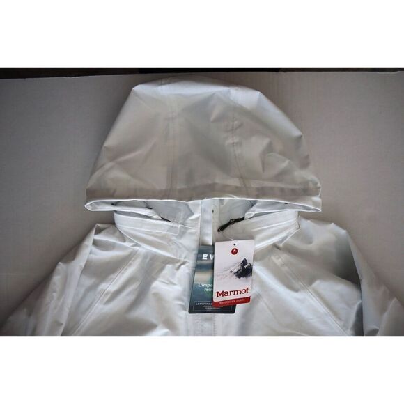 Marmot 49570-080 Women’s Sz XL White Celeste EVODry Jacket - Picture 8 of 14